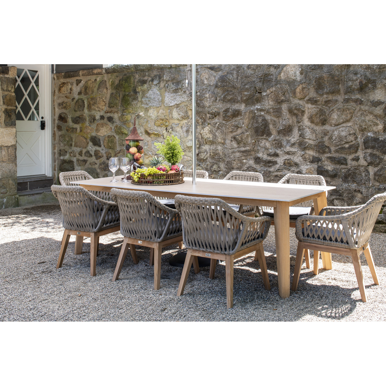 Teak Patio Armchair