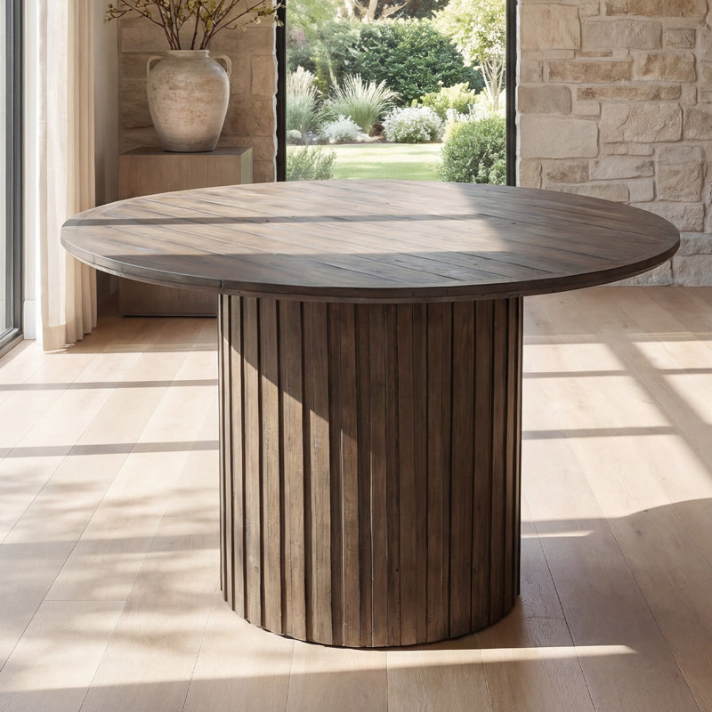 Table de salle à manger American Rustic, Bois espresso