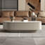 Table basse en marbre de forme minimaliste