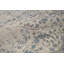 Hand-Knotted High-Quality Silver and Aqua Area Rug