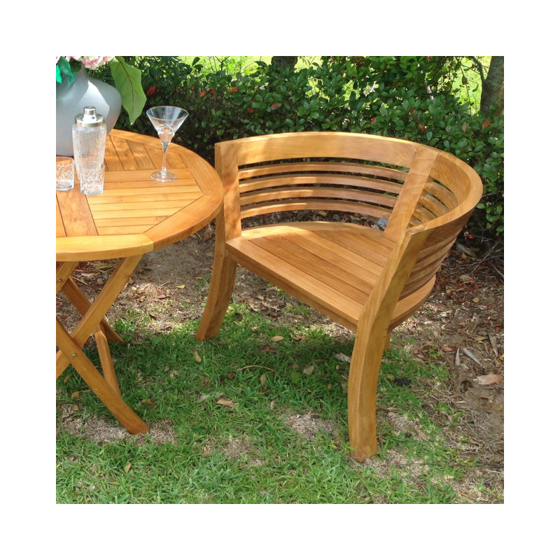 Half Moon Outdoor Lounge Chair