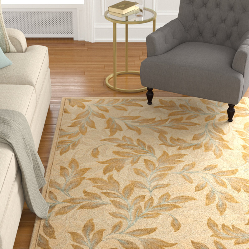 Gordon Performance Floral Rug, Rectangle 5'3" x 7'6"