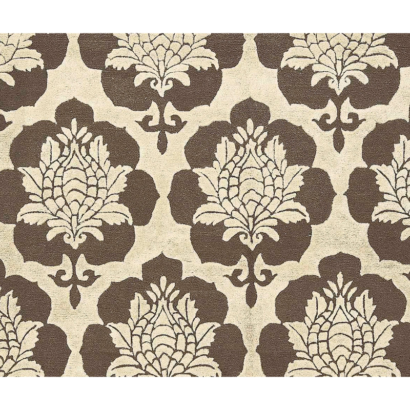 Wool Floral Area Rug