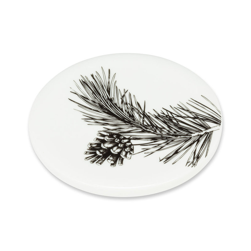 Ceramic Round 4 Piece Coaster Set