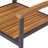 Harty 4 - Person Acacia Patio Dining Set with Square Table-268223697