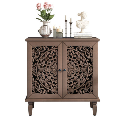 31" 2 Door Accent Cabinet
