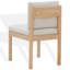 Chaise de salle à manger Carisa Boucle-312064536