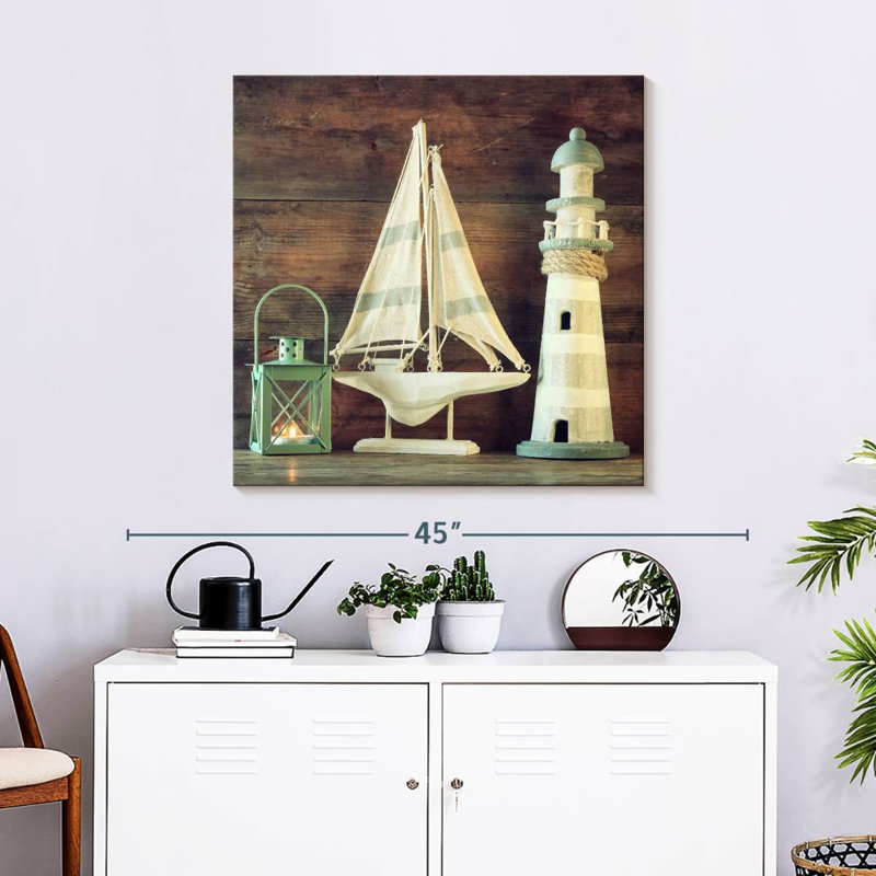 Mini nautical decor Aletra, H 30 po x l 30 po
