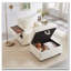 Comfortable Fluffy Corduroy Accent Chair-12113187