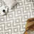 Rectangle Iklim Geometric Light Gray/Beige Indoor & Outdoor Area Rug-1009770517