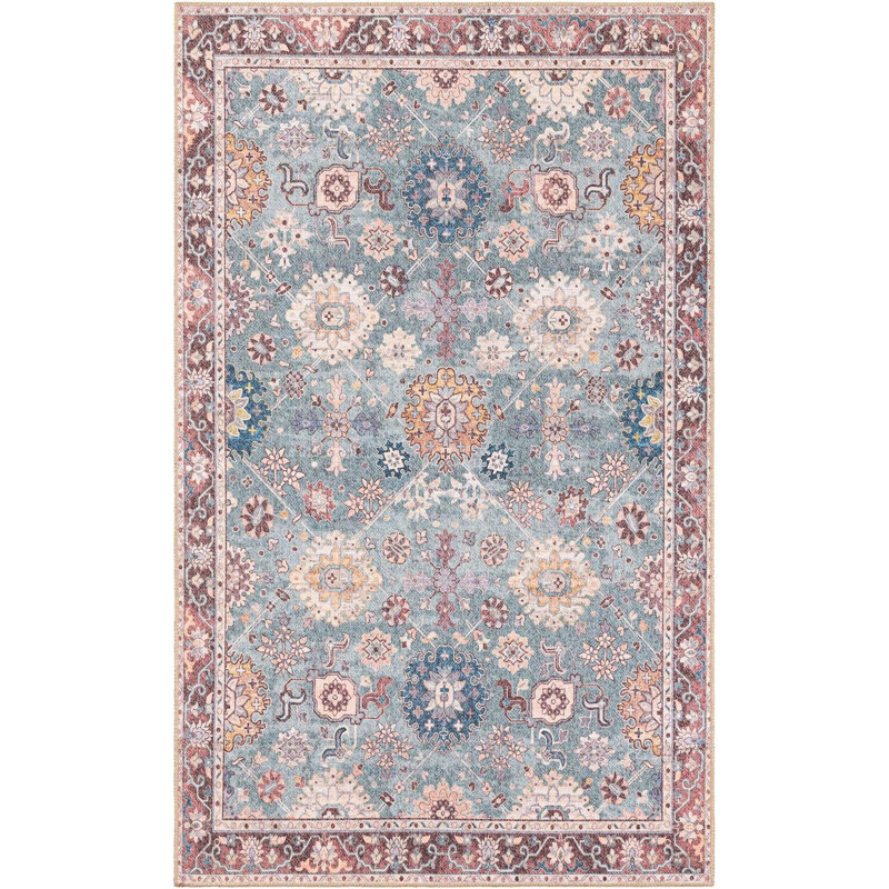 Tapis vert Aucun, Rectangle 5 pi 1 po x 8 pi