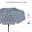 266cm Tilt Market Parasol-385458093