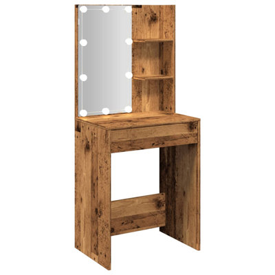 Aris Dressing Table with Mirror