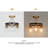  3-Light Glass Globe Semi Flush Mount