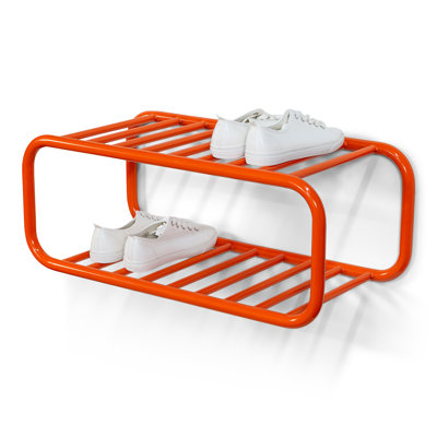 Retro 4 Pair Shoe Rack