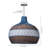 Unique Blue Rattan Pendant Light,Basket Chandelier for  Kitchen Hallway Dining Farmhouse-329437624