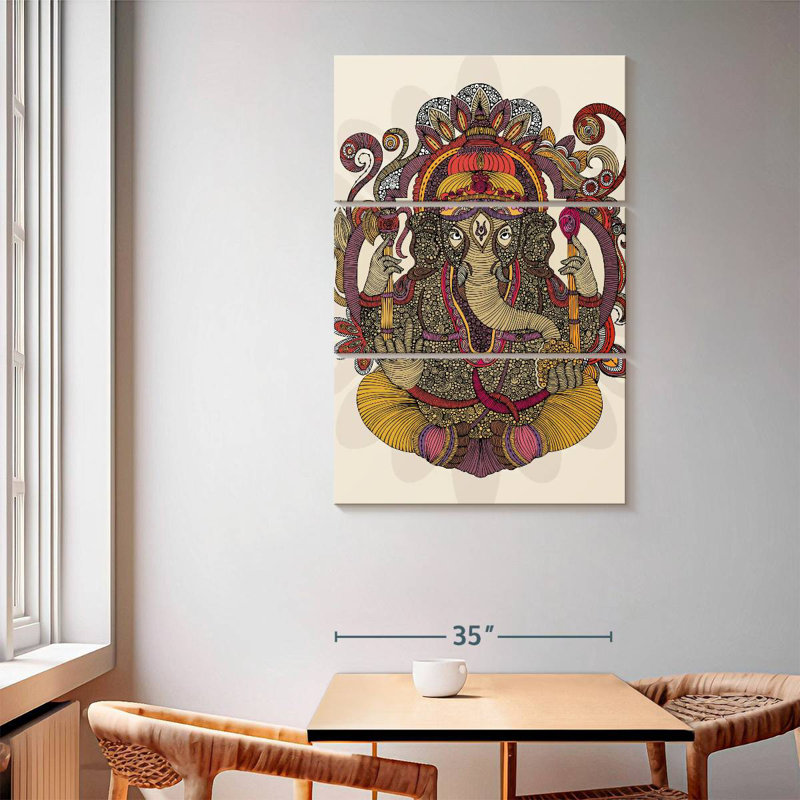 Couleurs Adella Ganesha, H 65 po x l 42 po