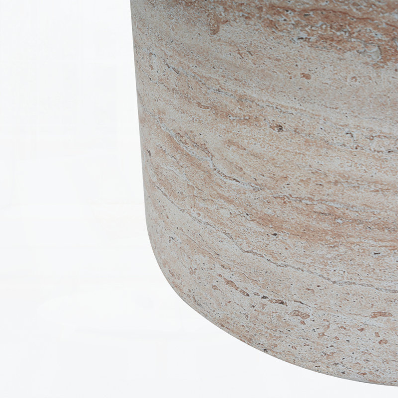 Table d'appoint d'extérieur / d'intérieur en béton