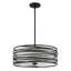 Lustre tambour 3 lumières Dann