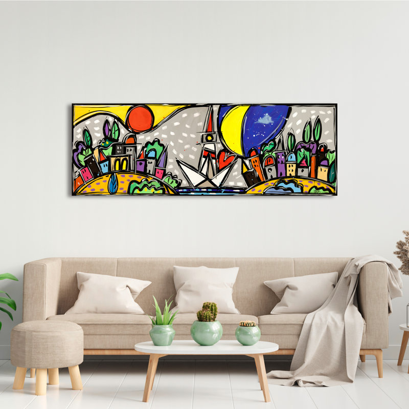 4WA7433 Wrapped Canvas Print, 40cm H x 120cm W
