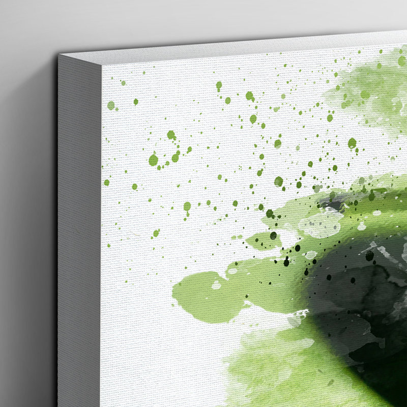 Irish Four Leaf Clover - Wall Art, 40cm H x 60cm W, Wrapped Canvas