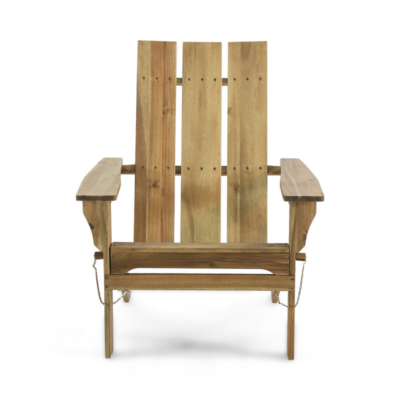 ZUMA FOLDABLE ADIRONDACK CHAIR, Natural