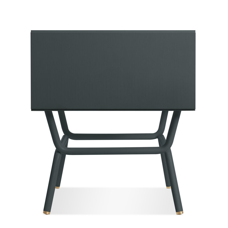Dang 1 - Drawer Nightstand, Navy Green