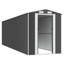 Vidaxl Garden Shed 192X689x223 Cm Galvanised Steel-79095788
