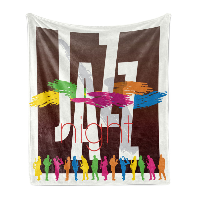 Hand Woven Throw Blanket, 50" W x 60" L