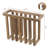 Wall Mounted Acacia Magazine Rack