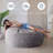 Thick striped Convertible bean bag bed-2042970493-2042970492