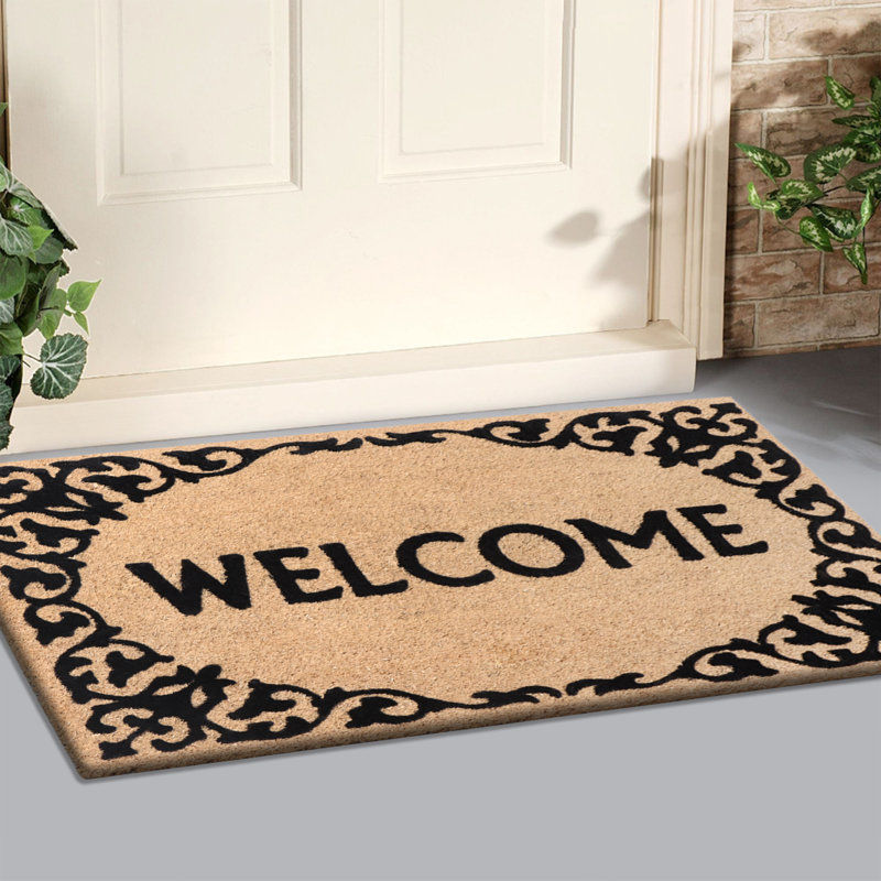 Paillasson Natural Welcome, L 18 po x L 30 po