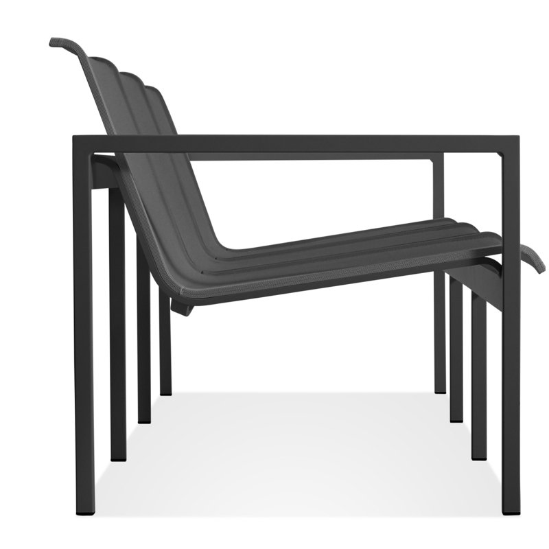 Skiff Outdoor 3 Seat Sofa, Carbon