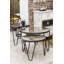 Woolsey Glass Top End Table