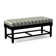 Banc en bois massif Louisa