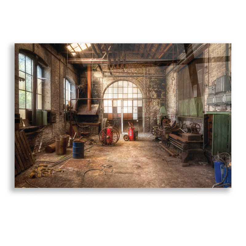'Workspace' by Roman Robroek, Acrylic Glass Wall Art, 12" H x 16" W x 0.13" D