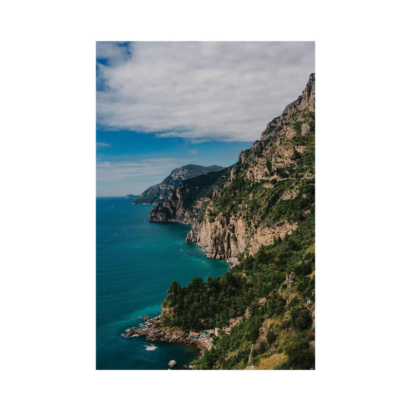 Amalfi Coast by Bethany Young - Print on Canvas, Wrapped Canvas, 30.48cm H x 20.32cm W x 1.91cm D
