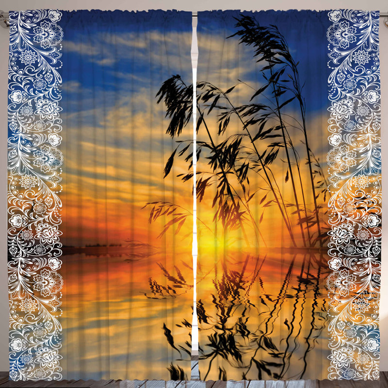Curtain, 90" W x 108" L
