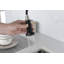 Robinets de cuisine commerciaux à ressort noir mat avec douchette extractible