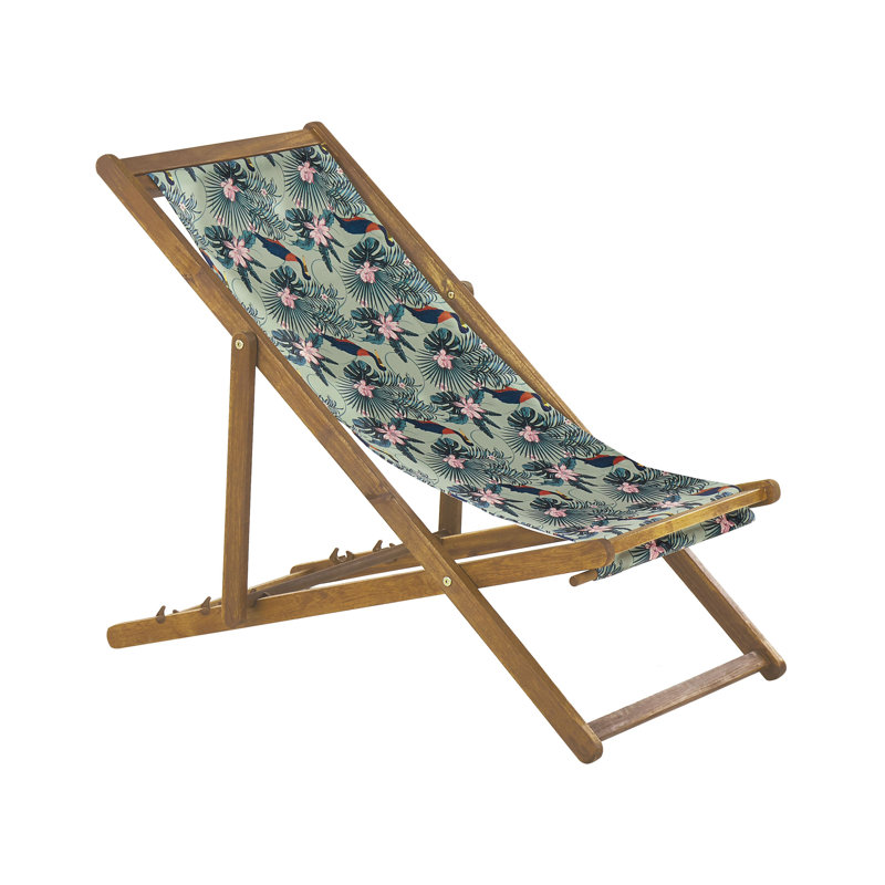 Engracia Folding Deck Chair