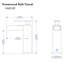 Studio Homewood Centerset Bathroom Faucet with Drain Assembly