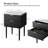 Table de chevet 2 tiroirs Azeez-1431159654