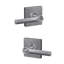 Broadway Keyed Entry Lever with Collins Trim-901356243-899762330-899763944