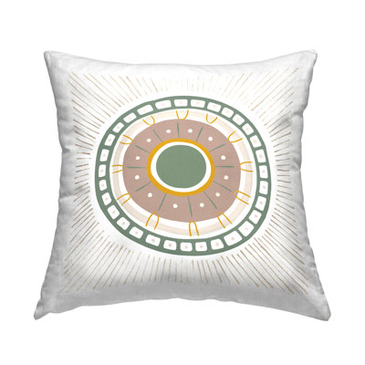 Abstract Throw Pillow