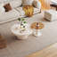 Ensemble de 2 tables basses rondes