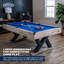 Table de billard en bois rustique de 84 po American Legend