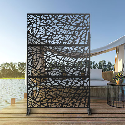 AFR19_4 72'' H x 47'' W Metal Fence Panels