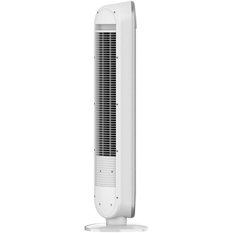 Lasko 40" White Smart Oscillating Tower Fan with Wi-Fi and Voice Control
