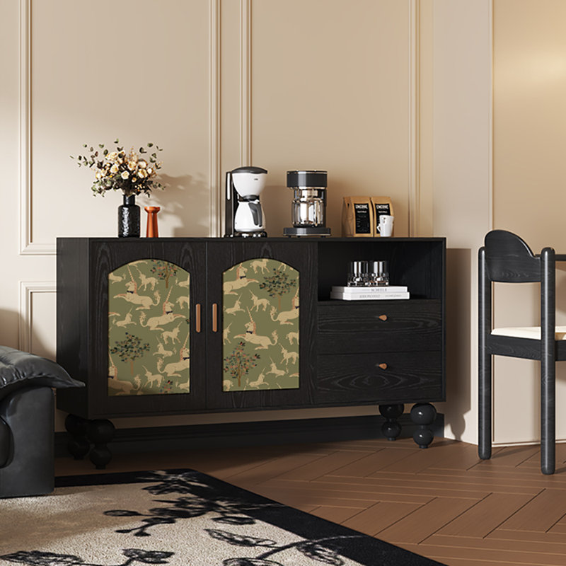 Armoire de rangement 59,1 po, Noir