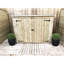 Quintrell 6 ft. W x 3 ft. D Solid Wood Garden Shed-1371024311